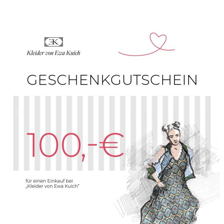 Gutschein 100 Kleider von Ewa Kuich