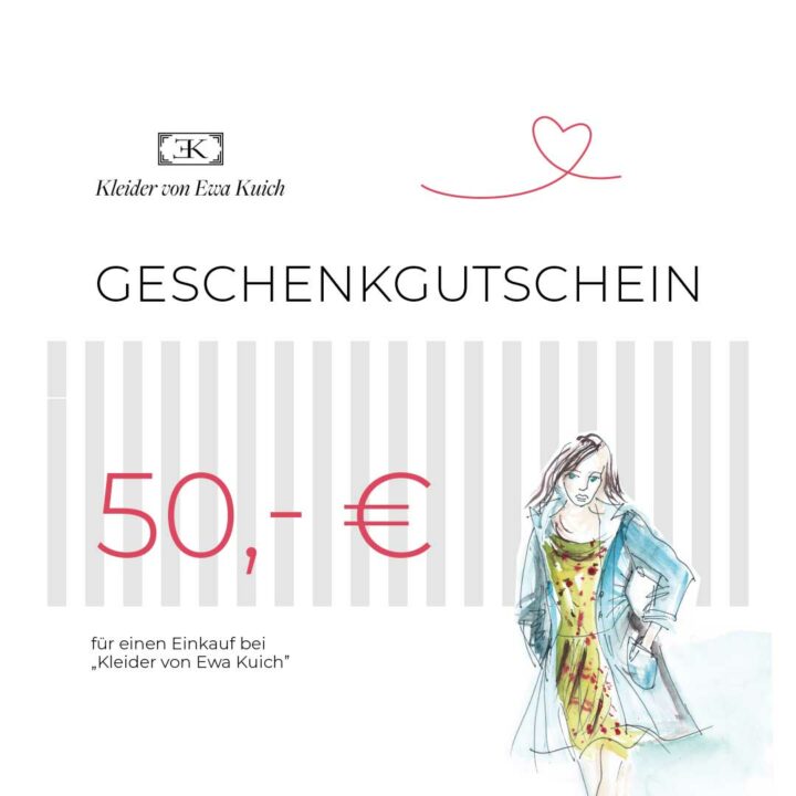 Gutschein 50 Kleider von Ewa Kuich
