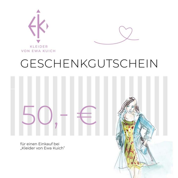 Gutschein 50 Kleider von Ewa Kuich