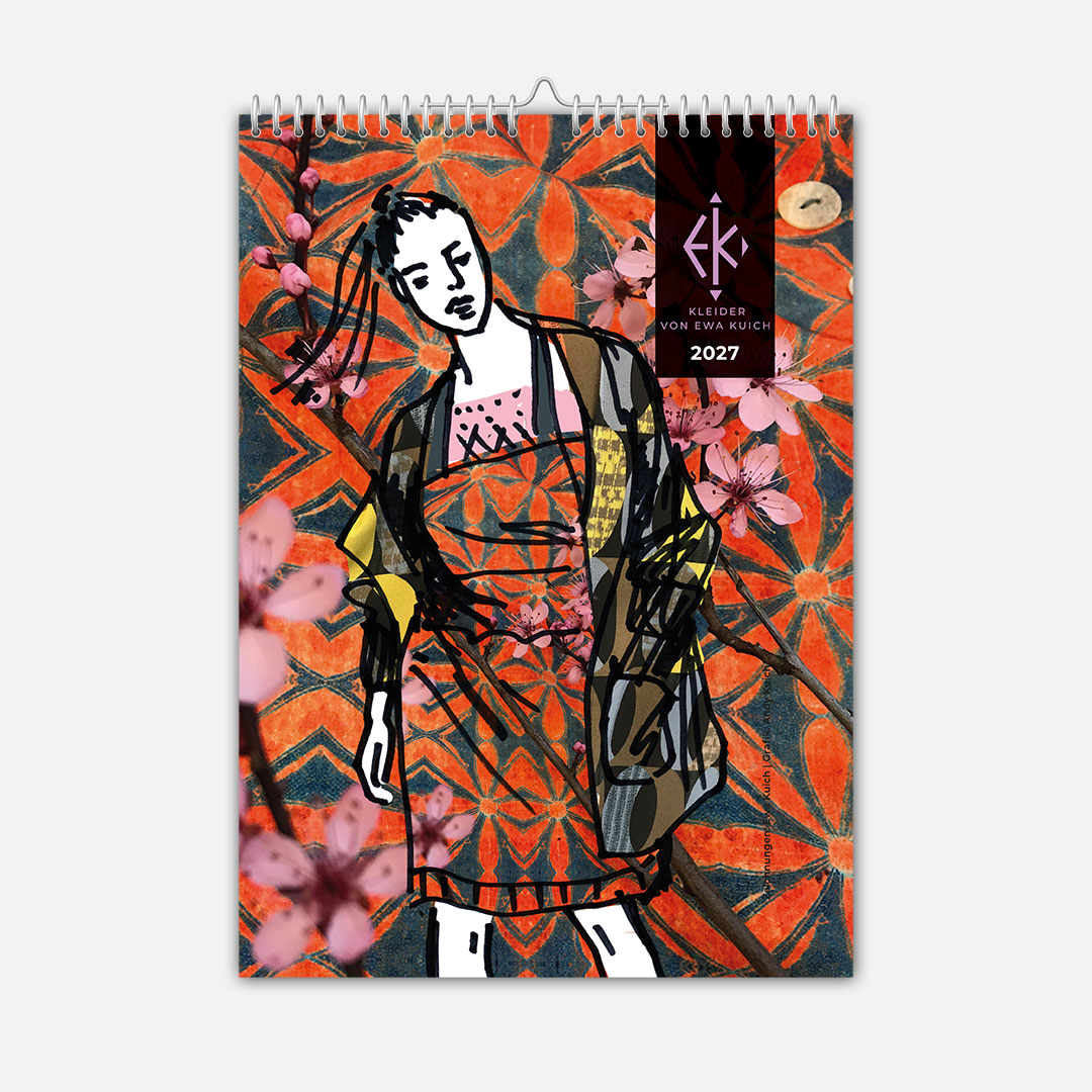 Kalender 2027 – Kleider von Ewa Kuich
